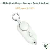 2-in-1 PowerBank Wit / Type-C