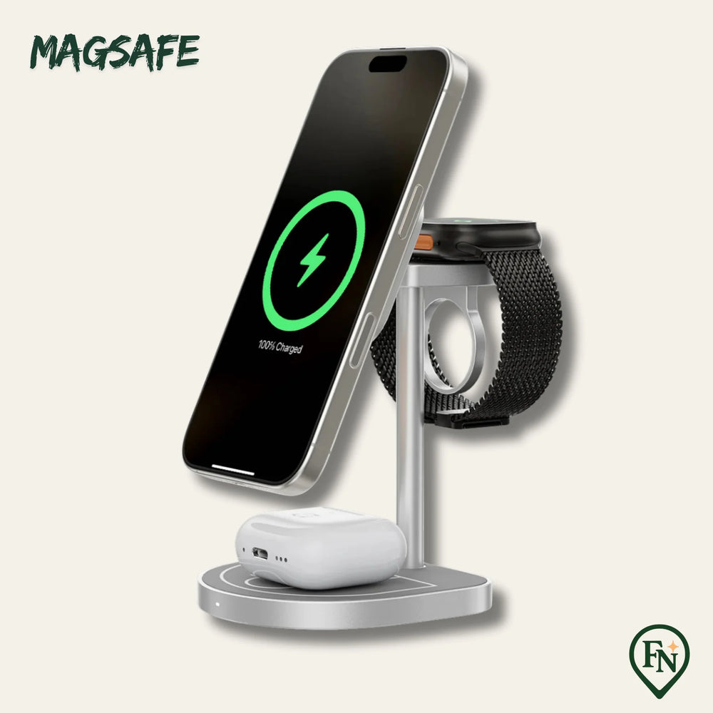 3-in-1 punter MagSafe Oplaadpunt