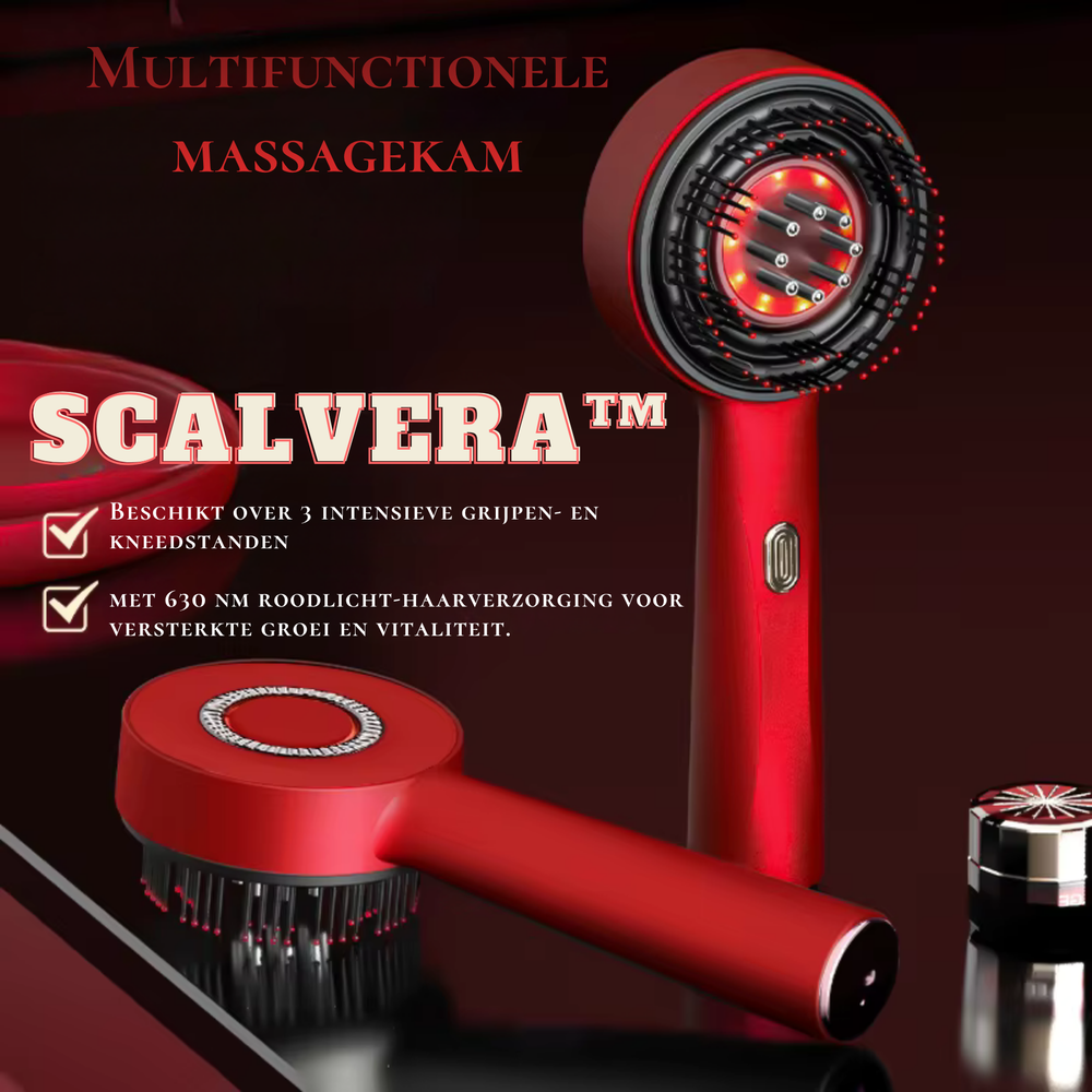 Scalvera™ – Herstel je hoofdhuid, versterk je haar.