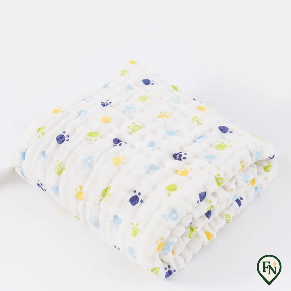 Katoenen mousseline 6-laags babydekens Zacht verdikt Warmte en ademend Gezellig Ideaal voor inbakeren en