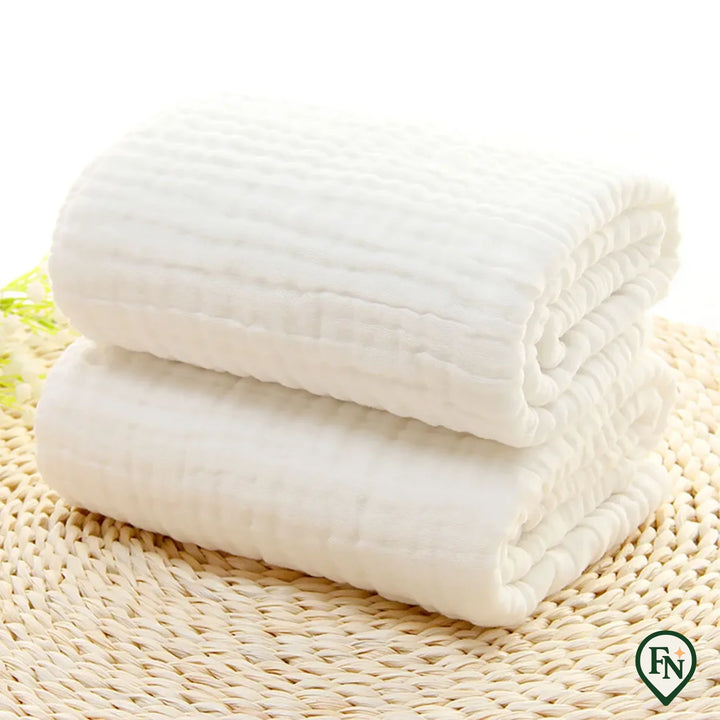 Katoenen mousseline 6-laags babydekens Zacht verdikt Warmte en ademend Gezellig Ideaal voor inbakeren en