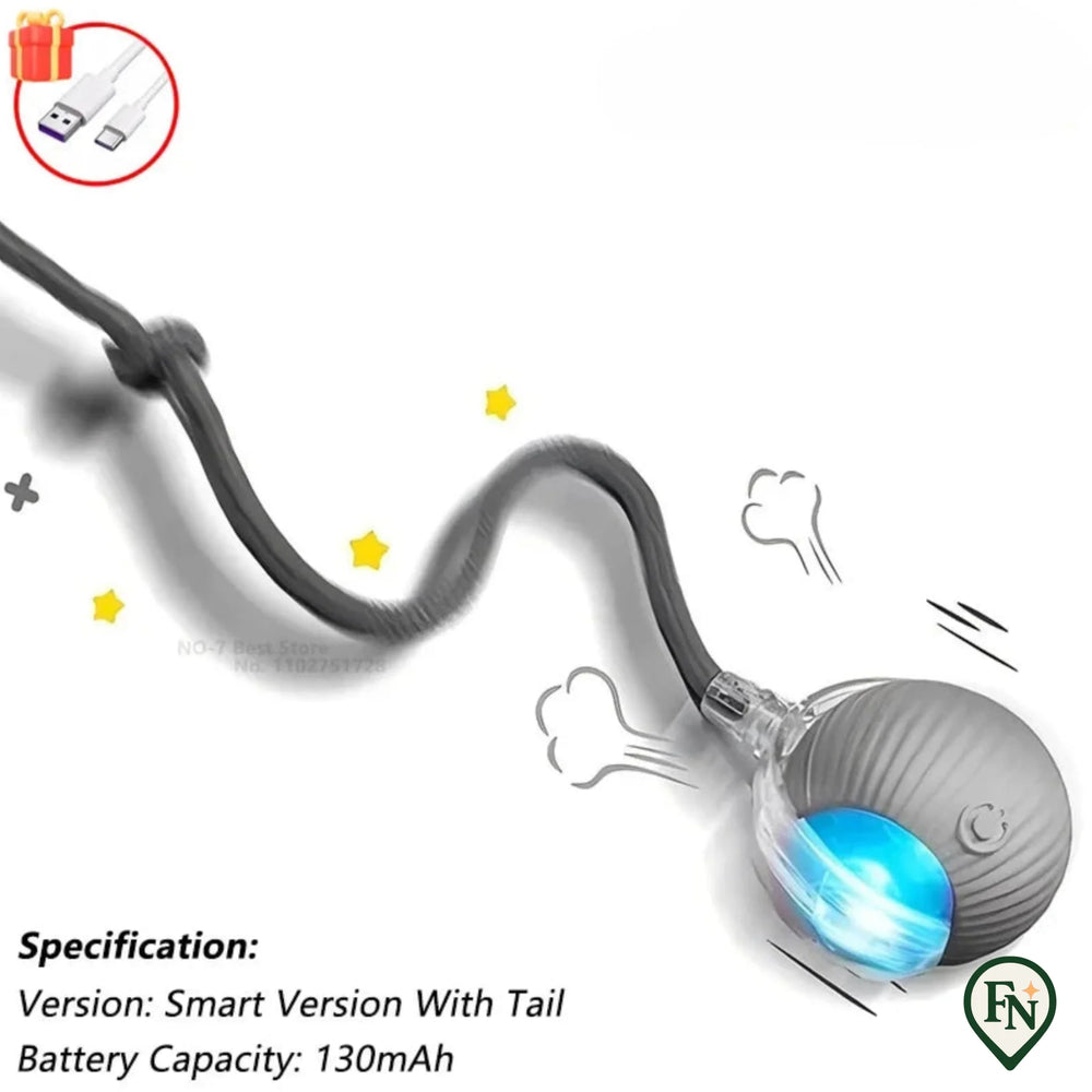 Automatische Pet Toys Grijs - Staart