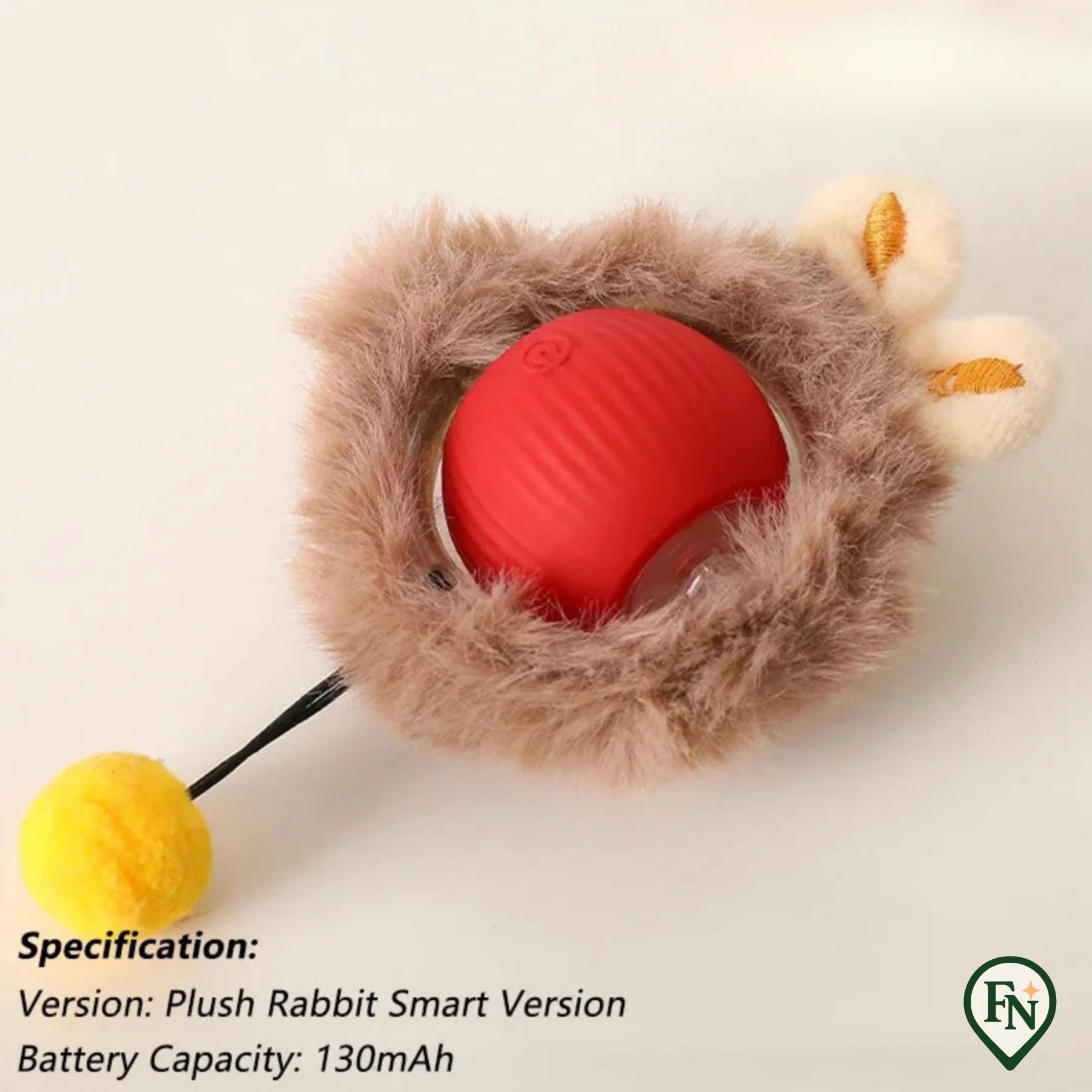 Automatische Pet Toys Rood - Fluffy