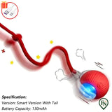 Automatische Pet Toys Rood - Staart
