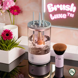 BrushLuxe™ – De Slimme Make-Up Borstelreiniger voor een Stralende Huid