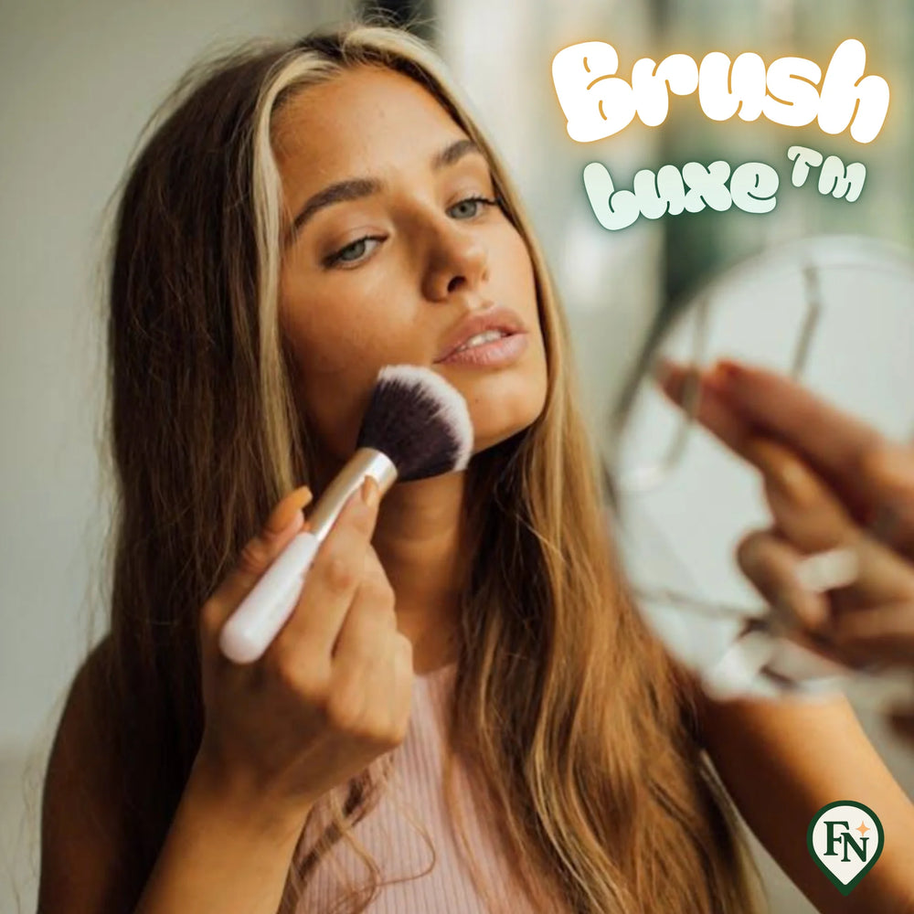 BrushLuxe™ – De Slimme Make-Up Borstelreiniger voor een Stralende Huid