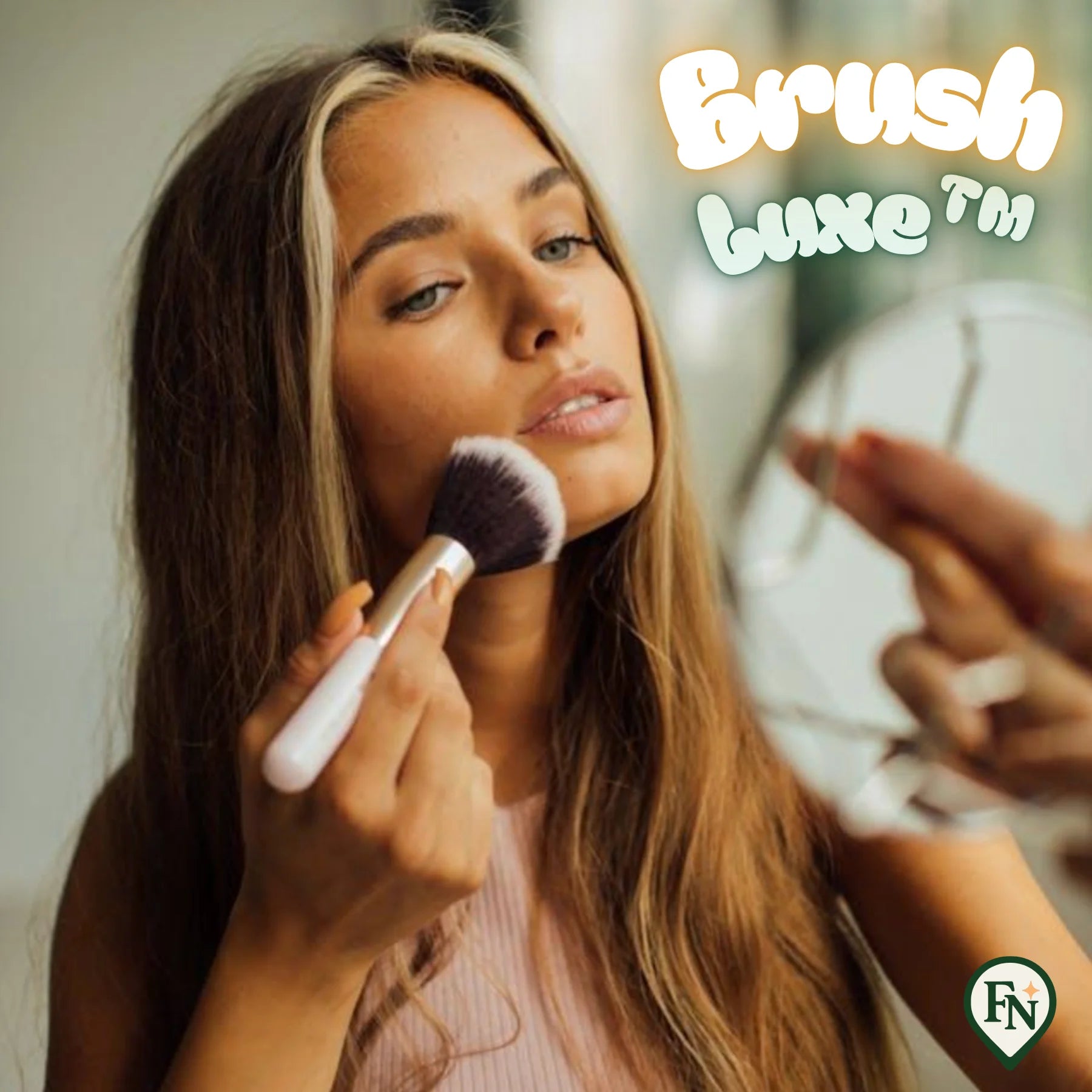 BrushLuxe™ – De Slimme Make-Up Borstelreiniger voor een Stralende Huid