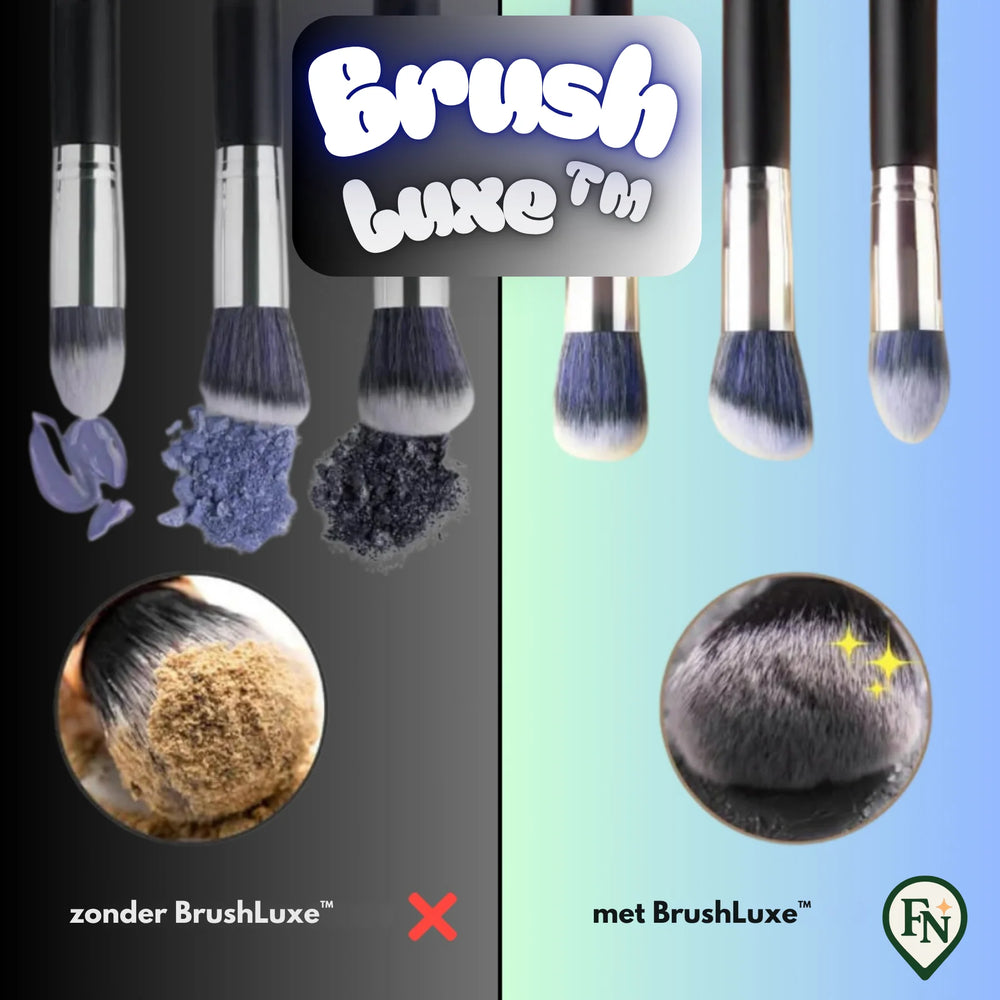 BrushLuxe™ – De Slimme Make-Up Borstelreiniger voor een Stralende Huid