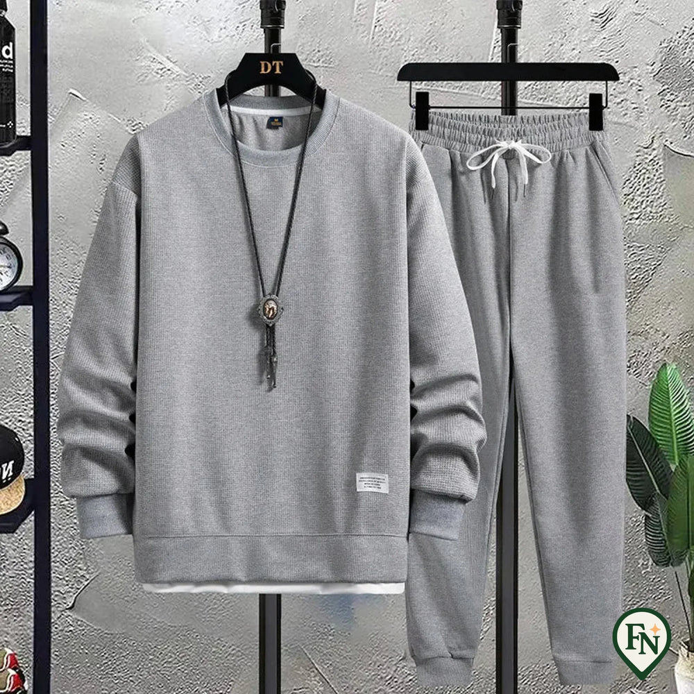 Chill Knit Set Grijs / S