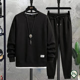 Chill Knit Set Zwart / S