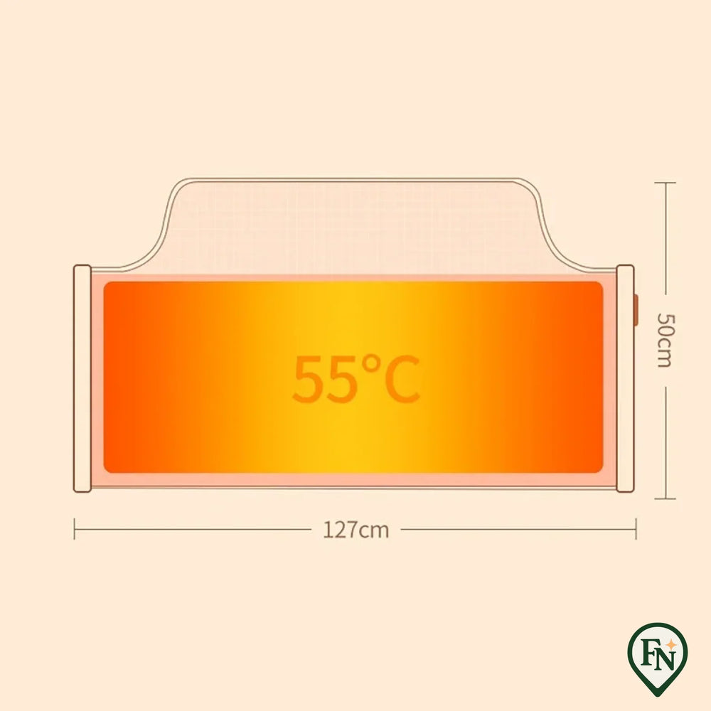 ComfyHeat Pro™ – Compacte Warmte Altijd en Overal EU PLUG 220V