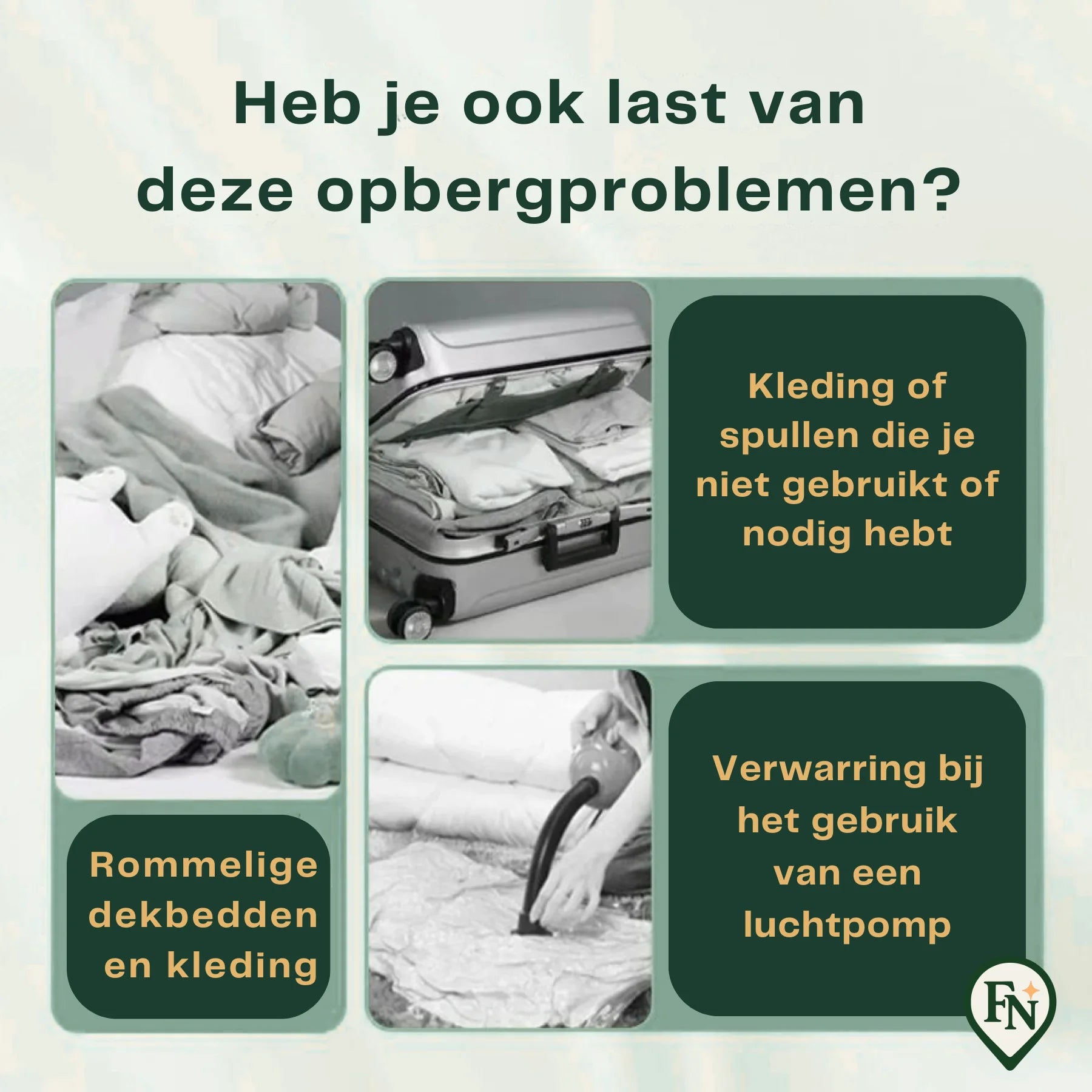 Compressie Opberg-Tas