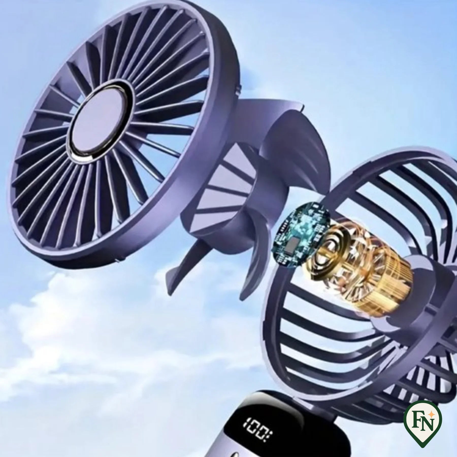 Draagbare Miniventilator