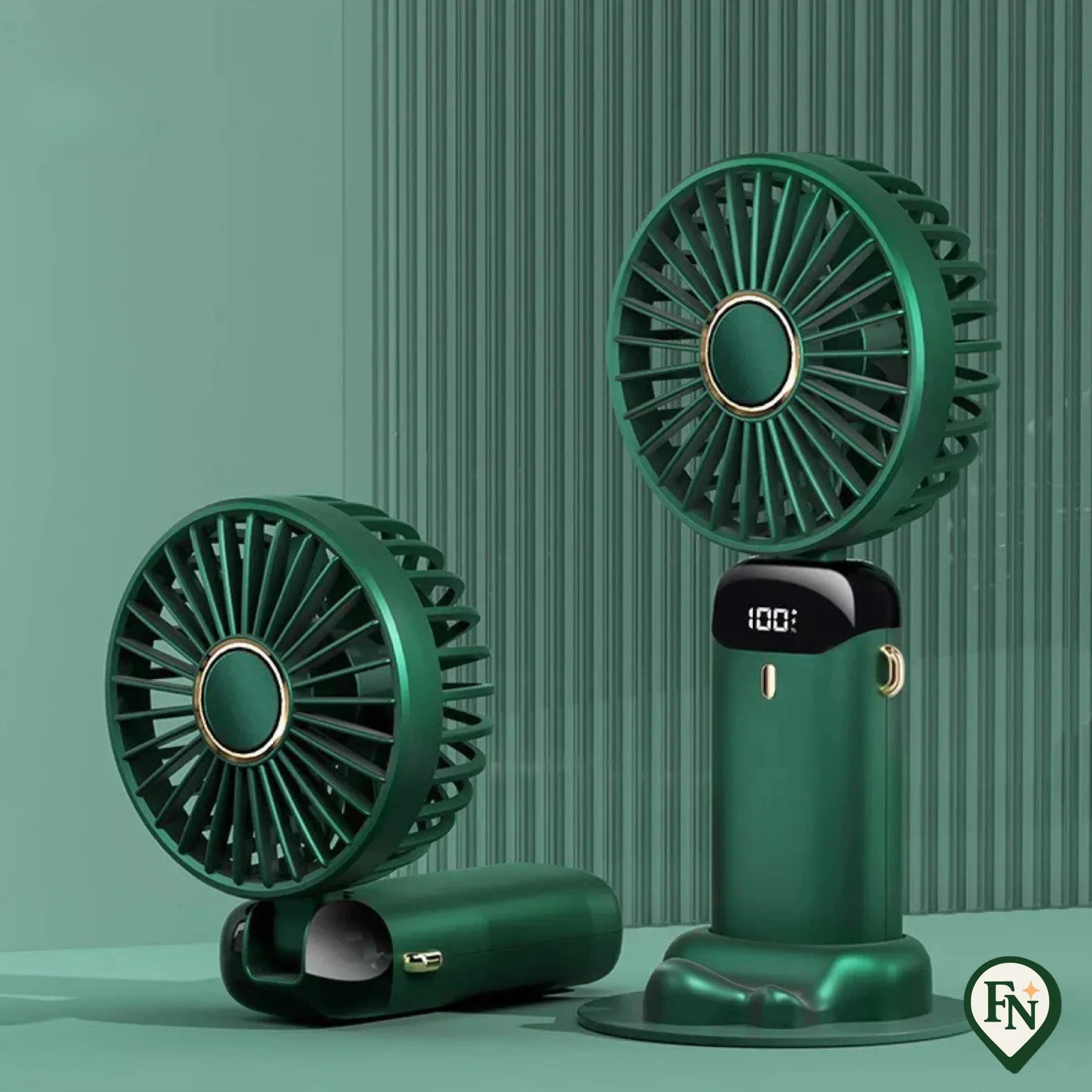 Draagbare Miniventilator Groen