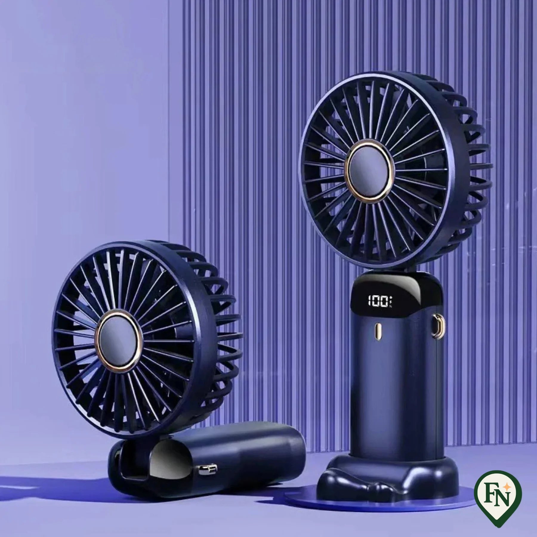 Draagbare Miniventilator Paars