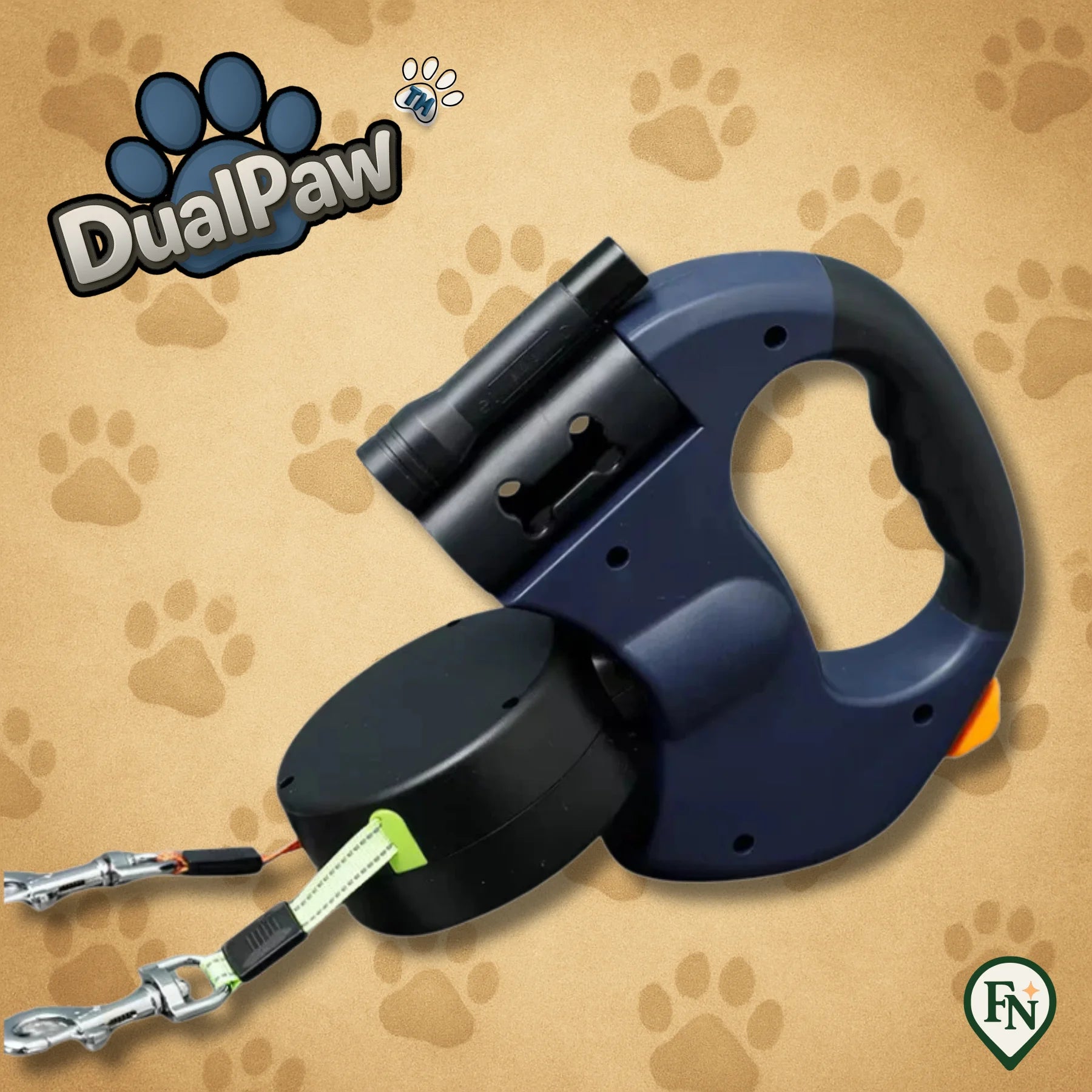 DualPaw™ – Wandel ontspannen met twee honden tegelijk