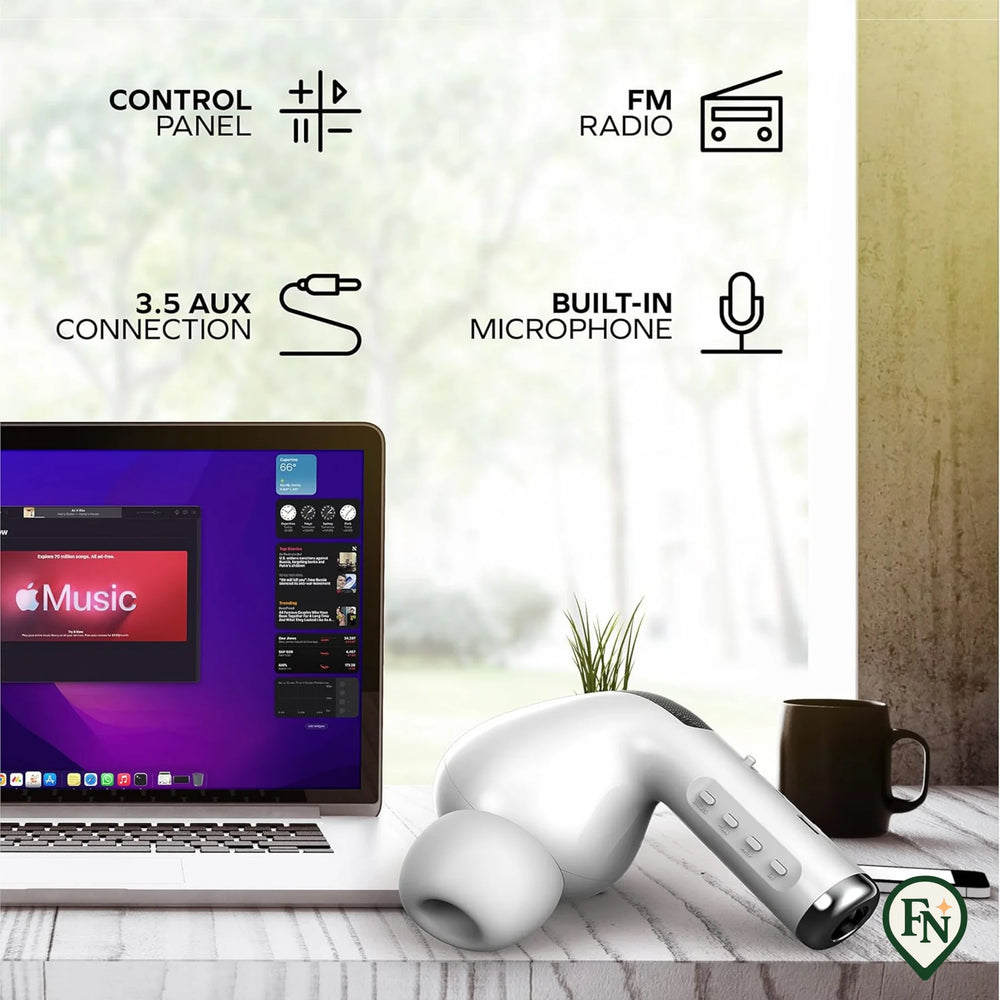 Bluetooth Ear-Pod Speaker Wit