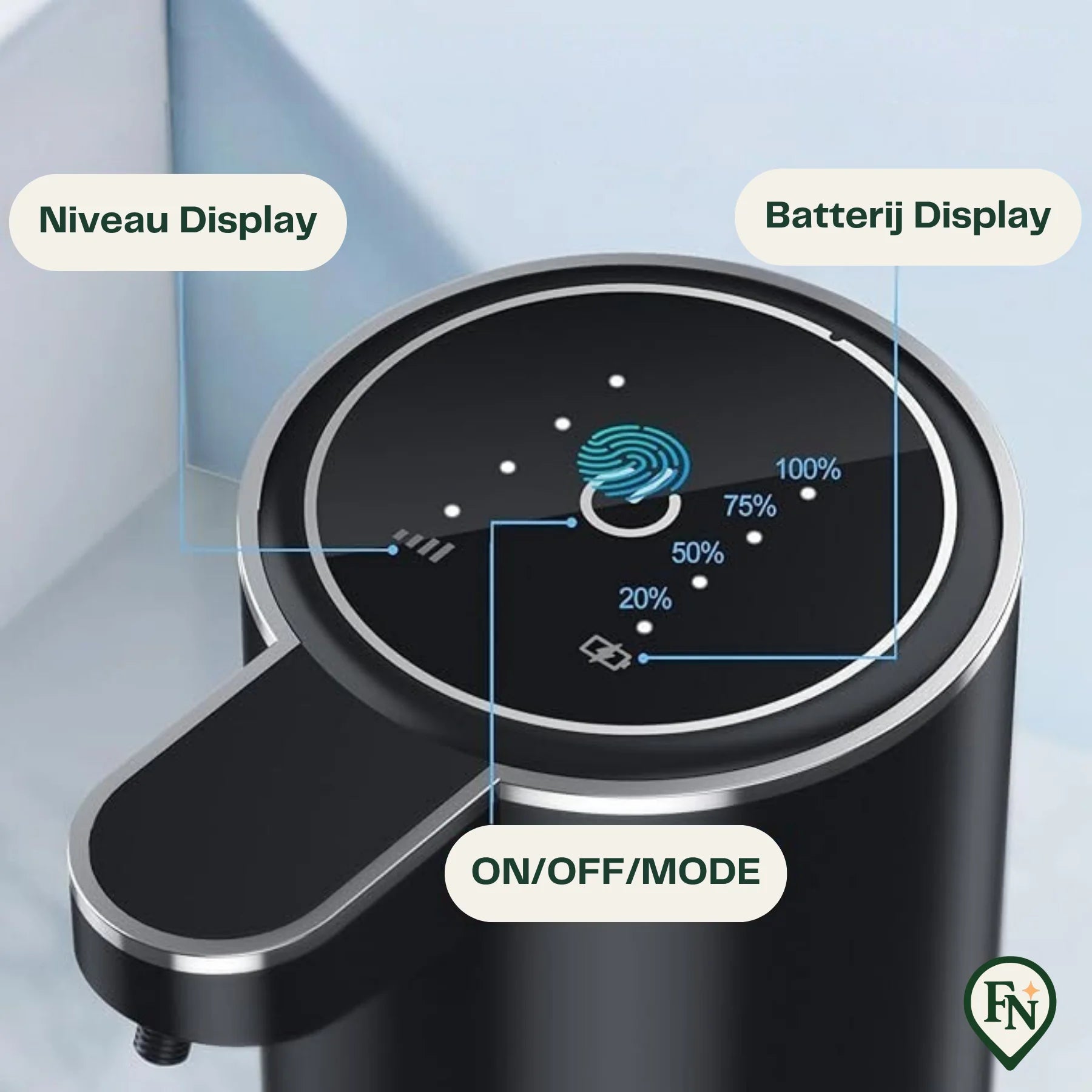 Nieuwe Zeepdispenser Touchless Sensor