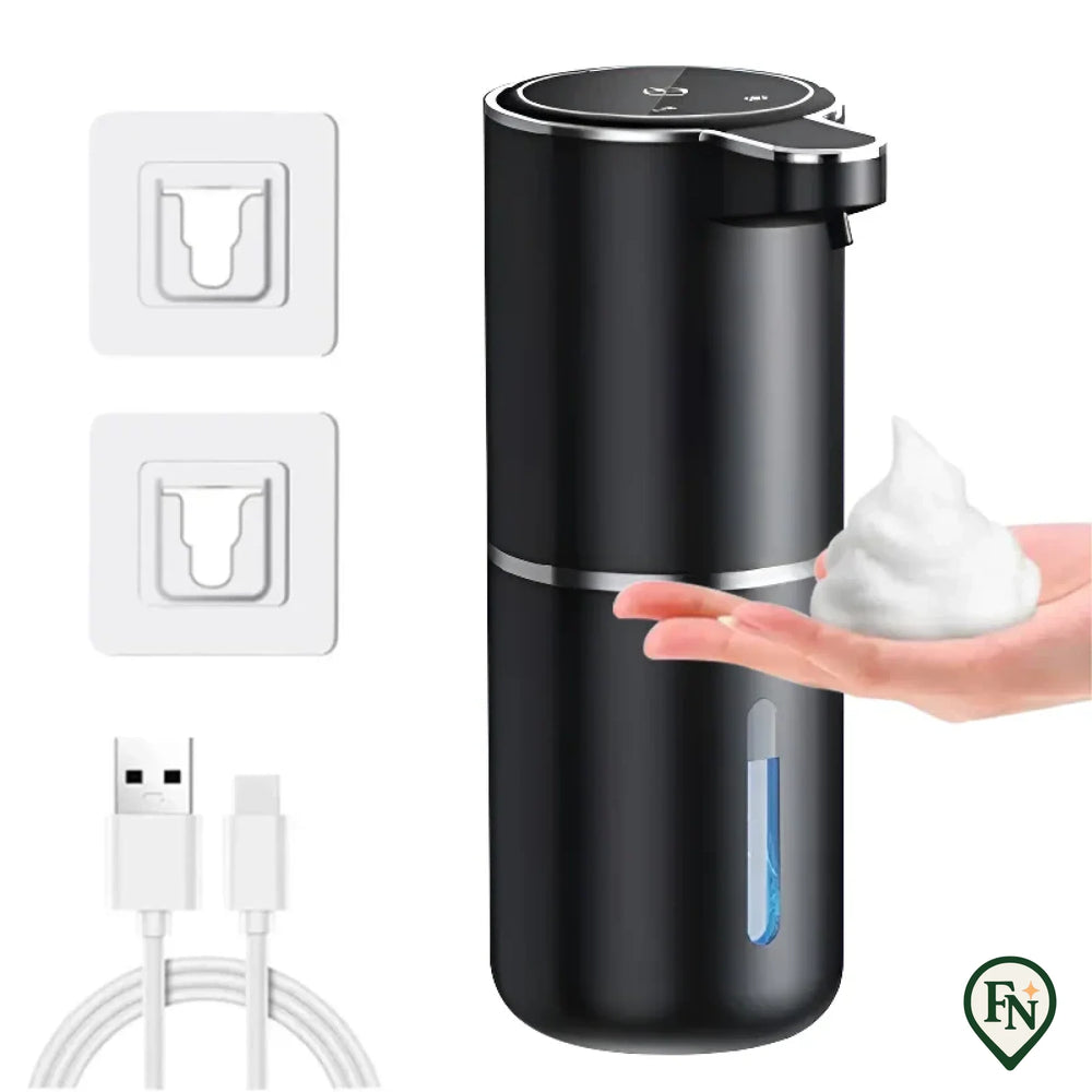 Nieuwe Zeepdispenser Touchless Sensor Smart Washandschuim en vloeistofmodus voor badkamerkeuken schuimzeepdispenser