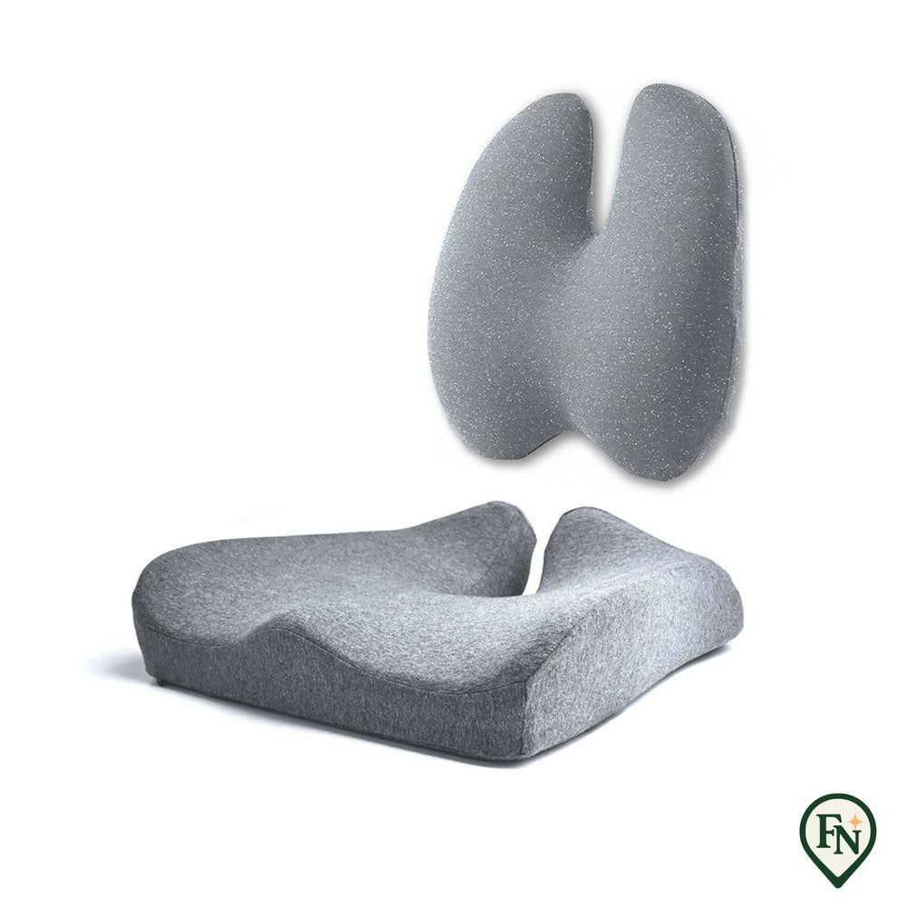 ErgoRelief Pro™ - Orthopedisch Zitkussen Zit & Rugkussen - Complete Comfort