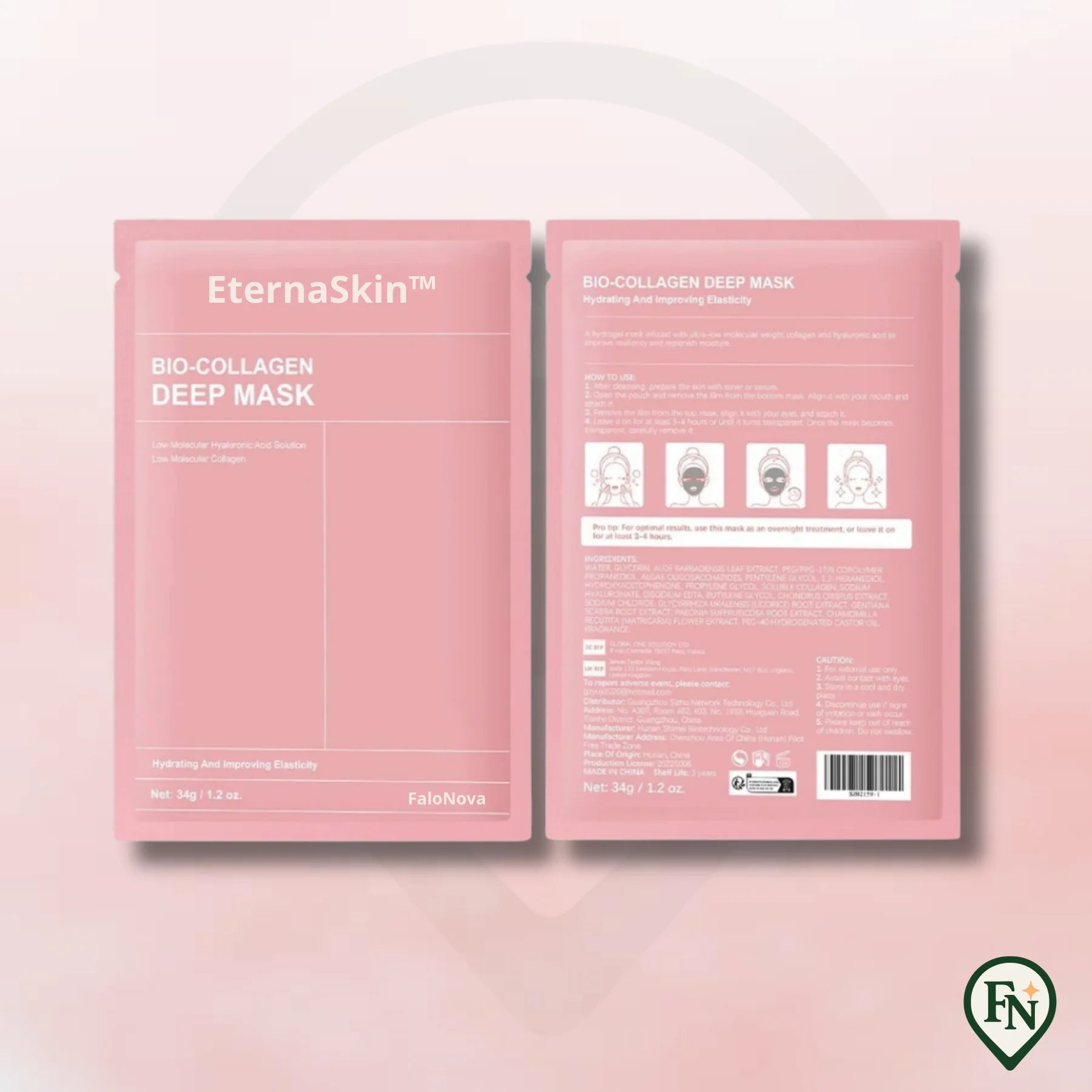 EternaSkin™ - Luxe Bio-Collageen Masker