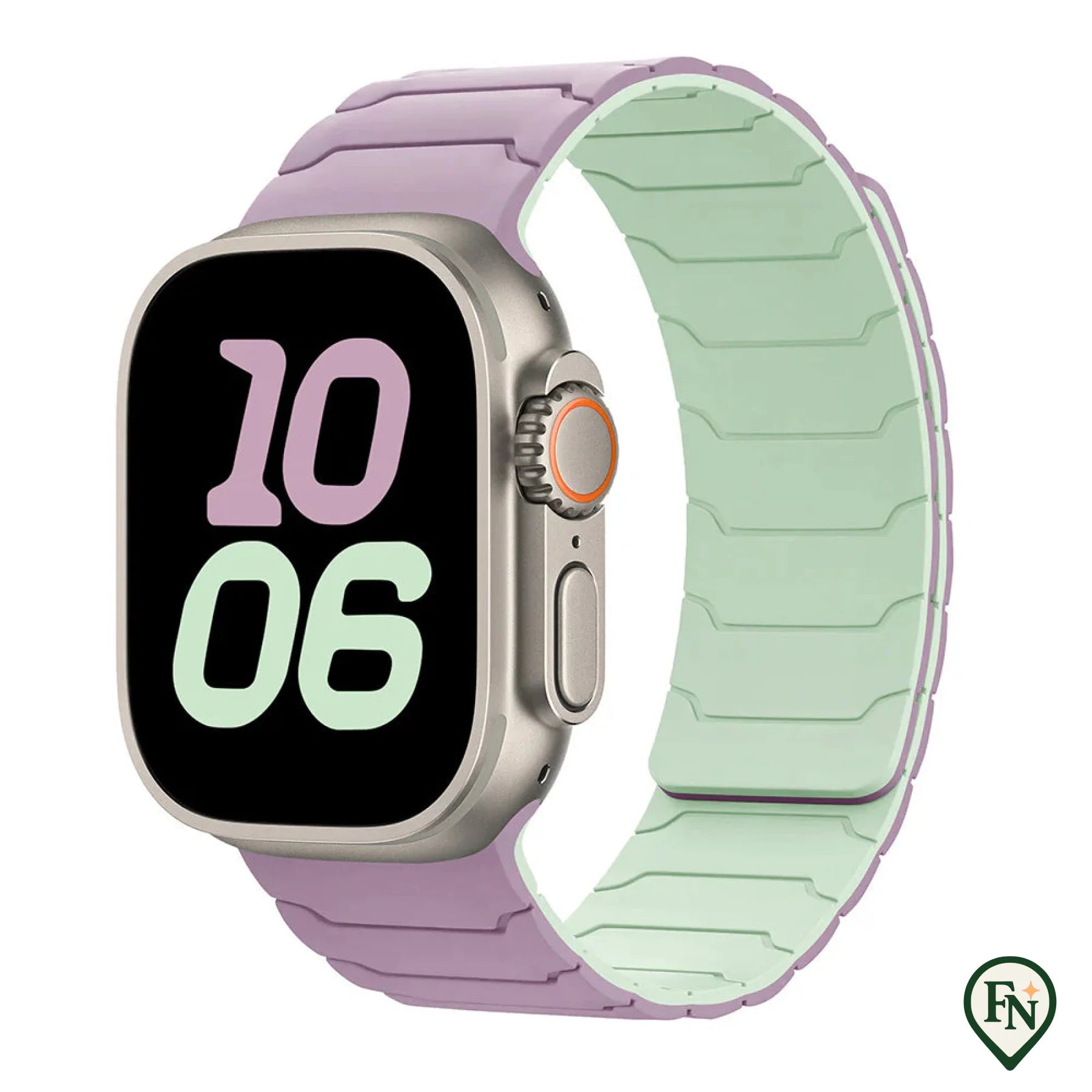 FlexiMag™ Apple – De Magnetische Apple Watch Band met Perfecte Pasvorm Paars / 49mm/46mm/45mm/44mm
