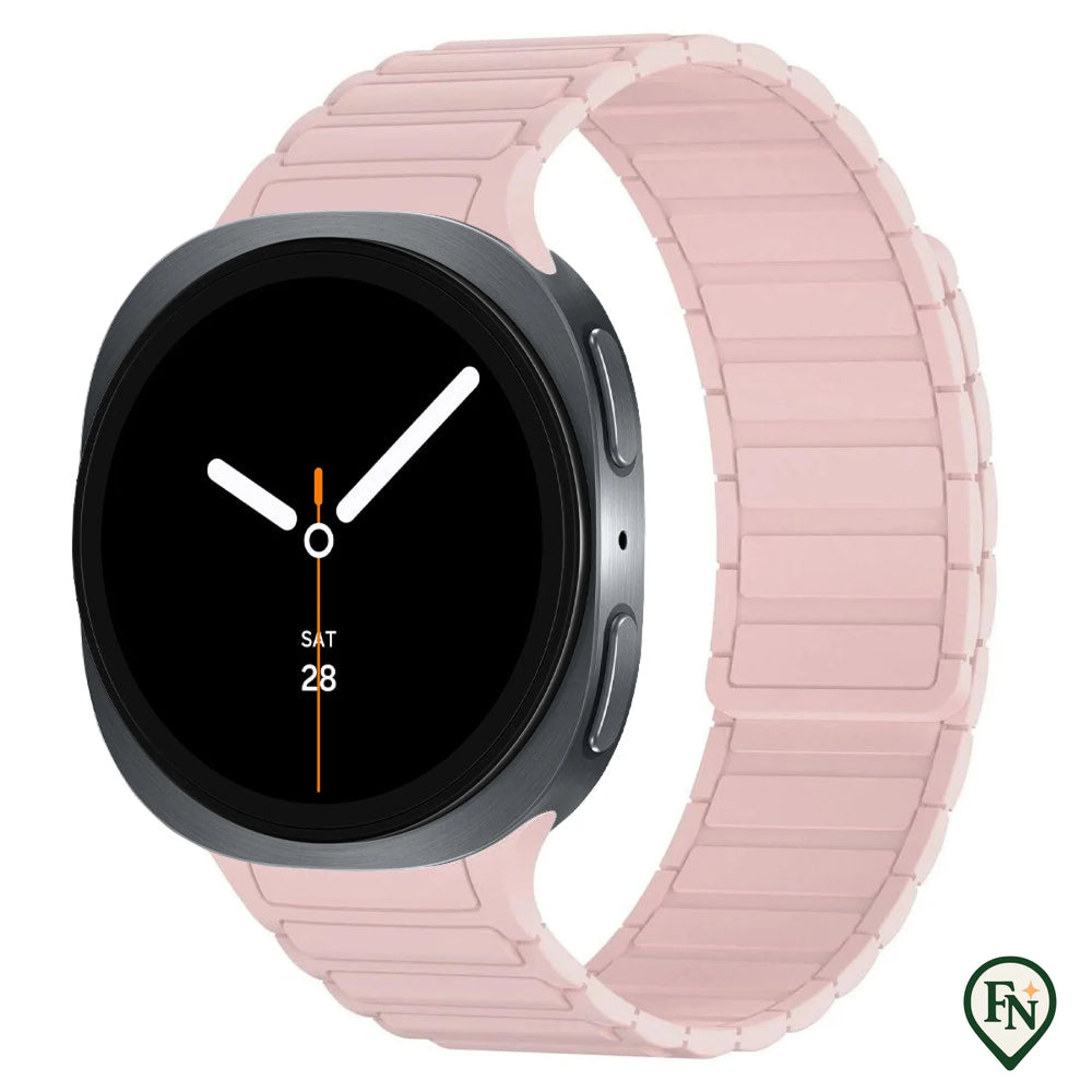 FlexiMag™ Samsung – Stijlvolle Magnetische Band voor Galaxy Watch Roze / Galaxy Watch8 40mm/44mm