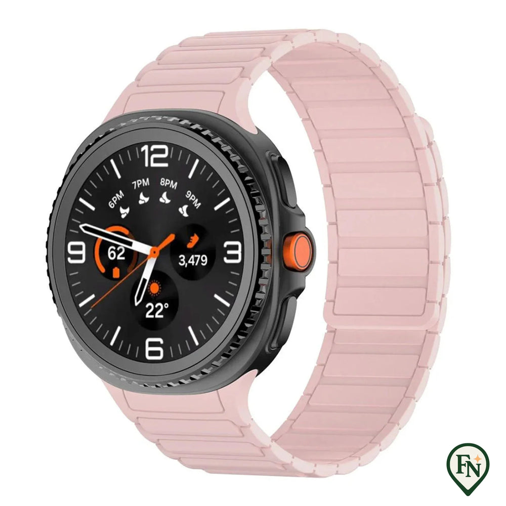 FlexiMag™ Samsung – Stijlvolle Magnetische Band voor Galaxy Watch Roze / Galaxy Watch8 Classic 46mm