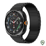 FlexiMag™ Samsung – Stijlvolle Magnetische Band voor Galaxy Watch Zwart / Galaxy Watch Ultra 47mm
