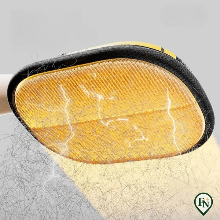 Huisdier Pluizen Handschoen - Nooit meer last van haren! Zwart