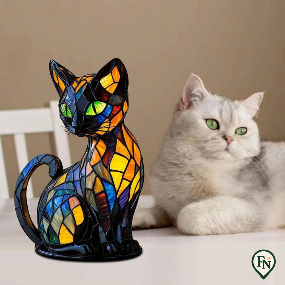 Glass Glow Cat