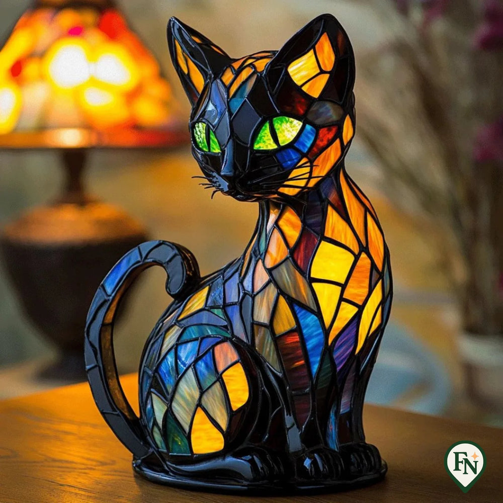 Glass Glow Cat