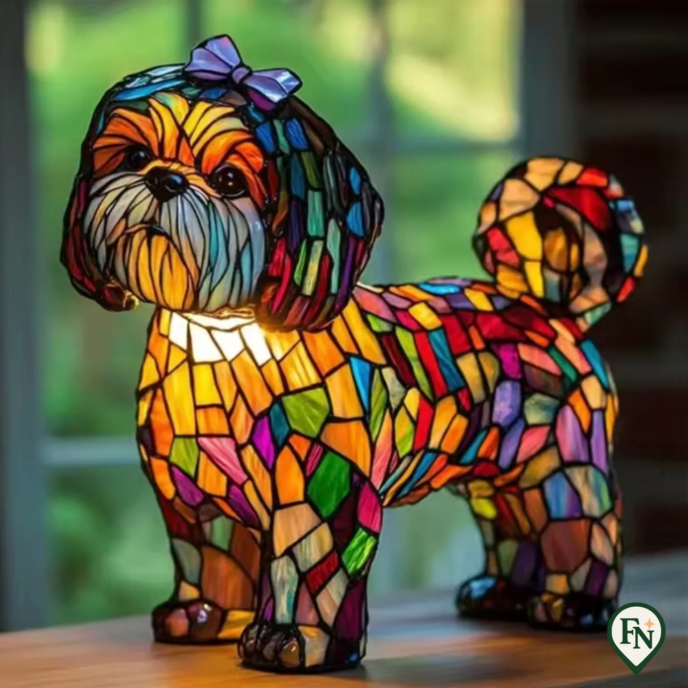 Glass Glow Dog