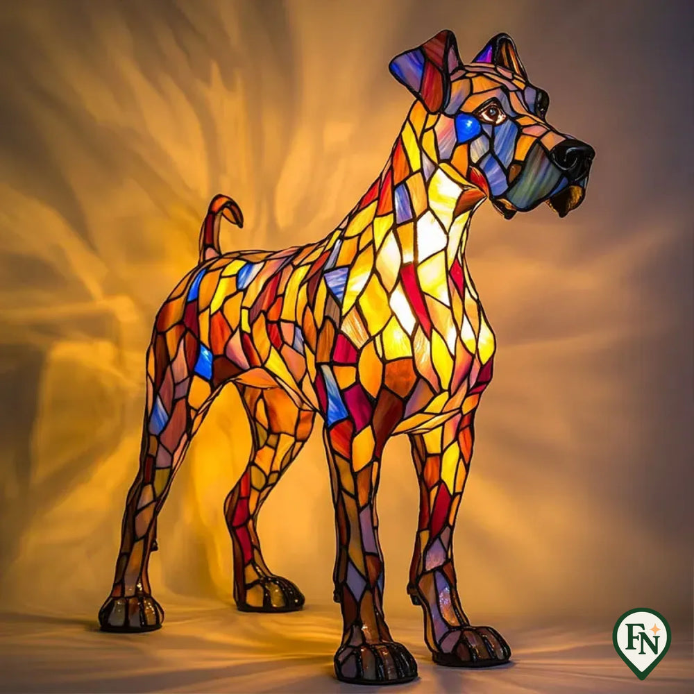 Glass Glow Dog