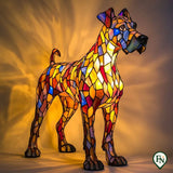 Glass Glow Dog