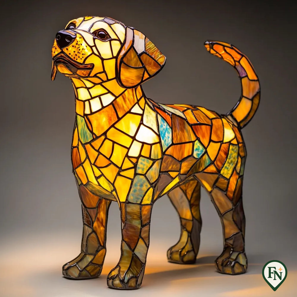 Glass Glow Dog Labrador