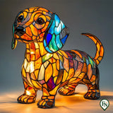Glass Glow Dog Teckel