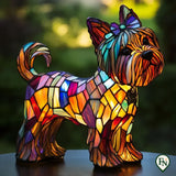 Glass Glow Dog Yorkshire Terriër