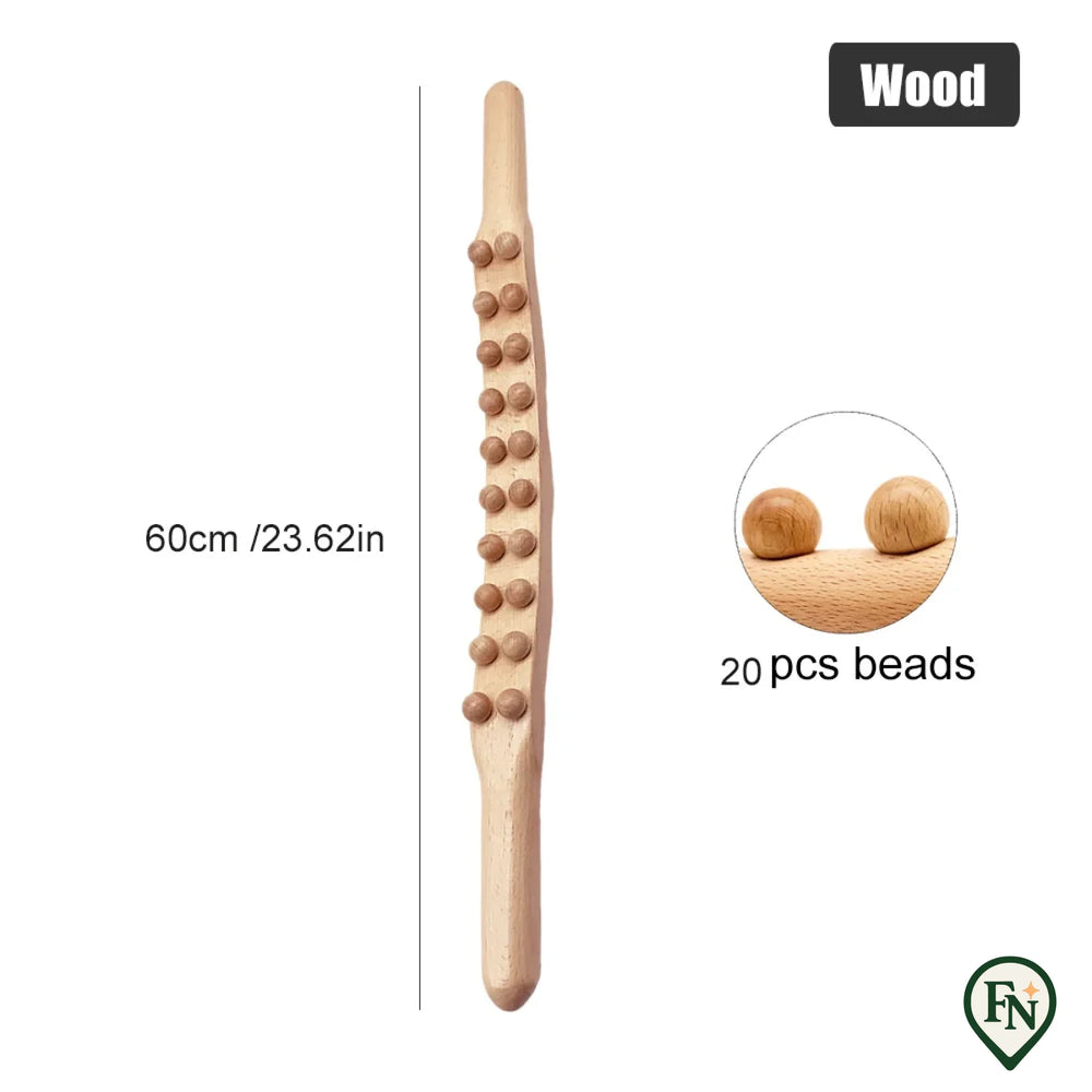 Gua Sha Massage Wooden Roller