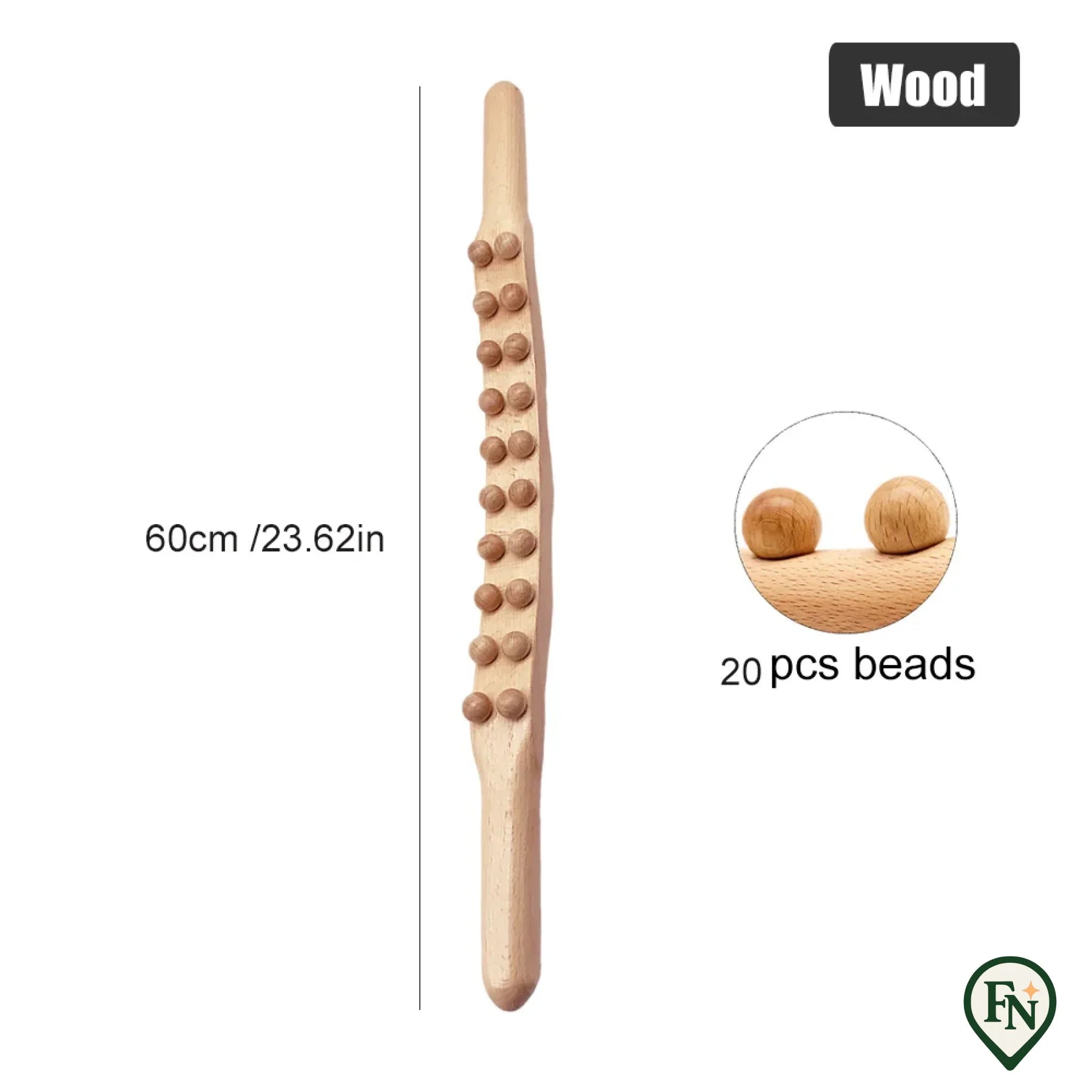 Gua Sha Massage Wooden Roller