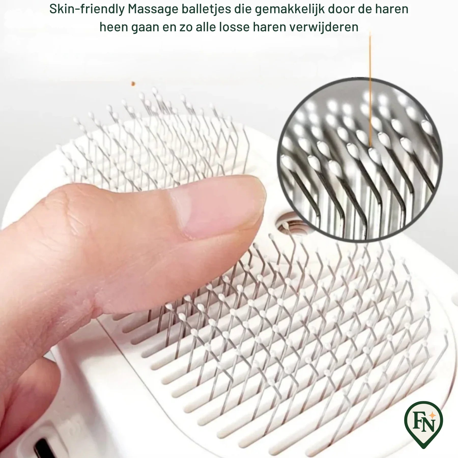 Huisdier Stoom-Borstel