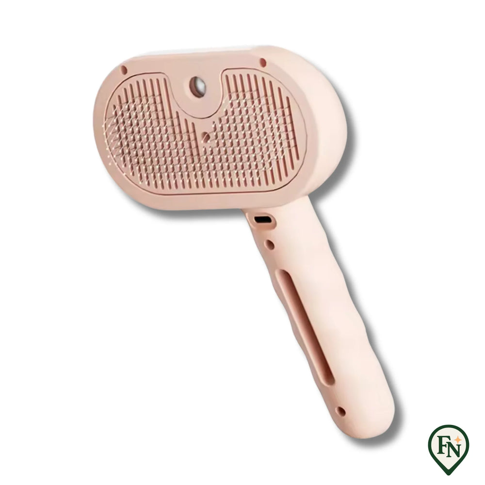 Huisdier Stoom-Borstel Roze