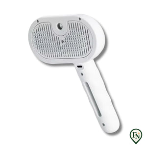 Huisdier Stoom-Borstel Wit