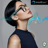 IntellEyes™ - Slimme AI-Bril met Camera Spraak & Vertaling