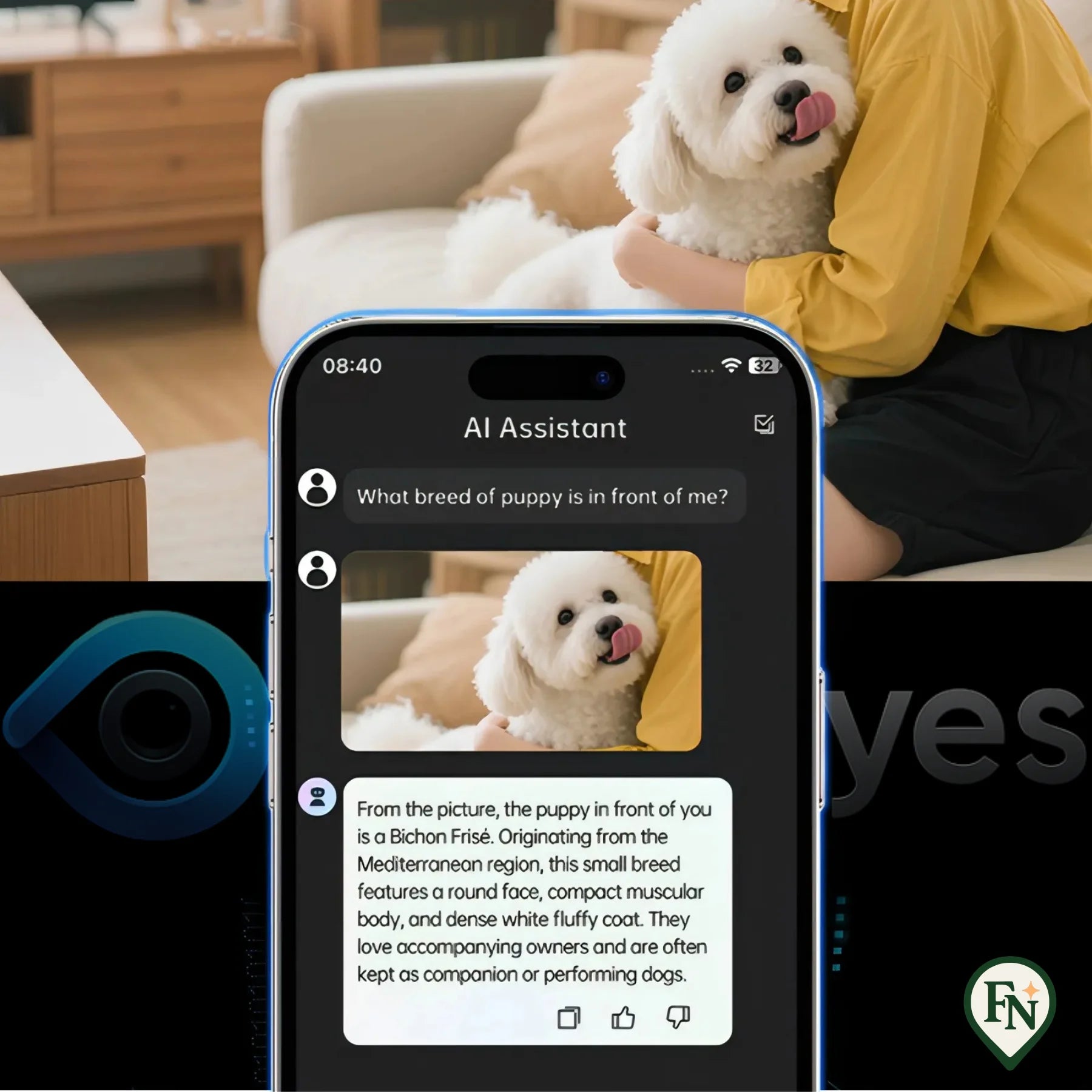 IntellEyes™ - Slimme AI-Bril met Camera Spraak & Vertaling