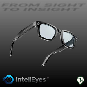 IntellEyes™ - Slimme AI-Bril met Camera Spraak & Vertaling