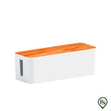 Kabelbeheerkast kabelbeheerset voor stekkerdoos om draden te verbergen snoerorganizerdozen voor thuis en op kantoor