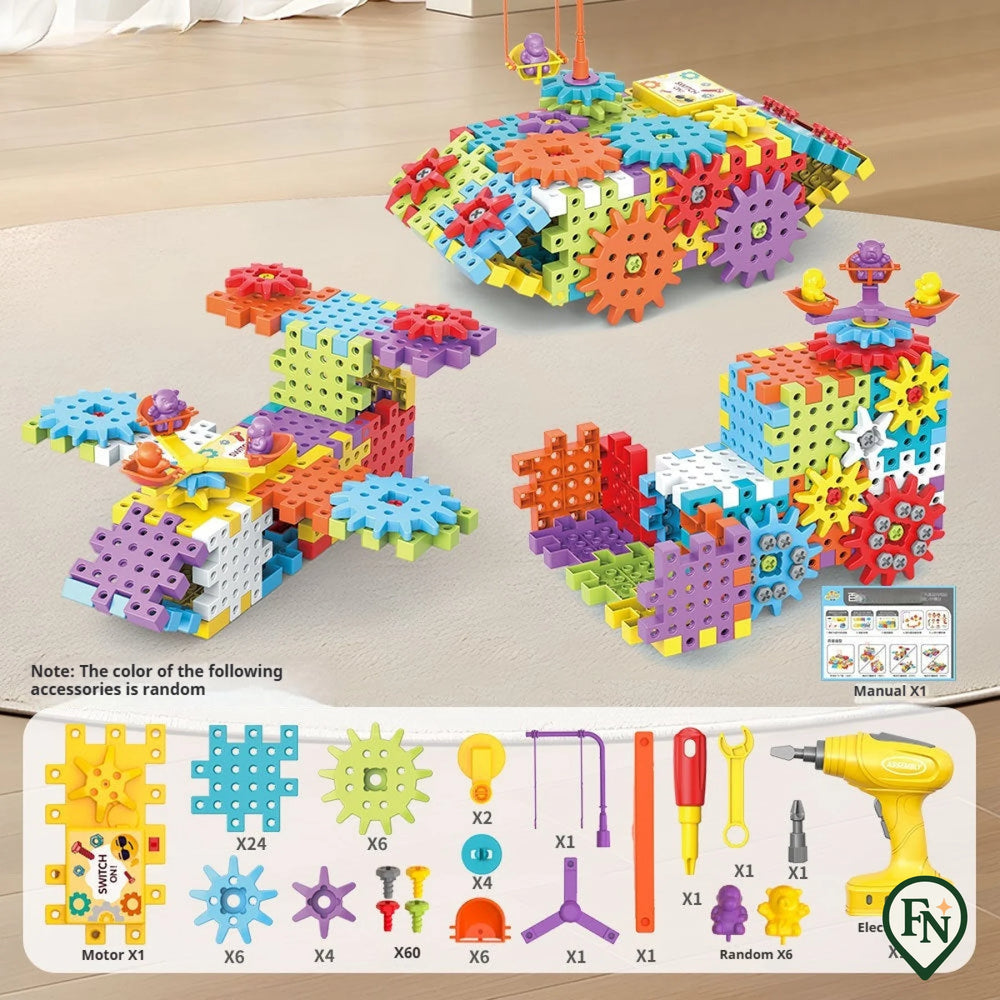 Kids Building Gear Basic (125 Pcs)