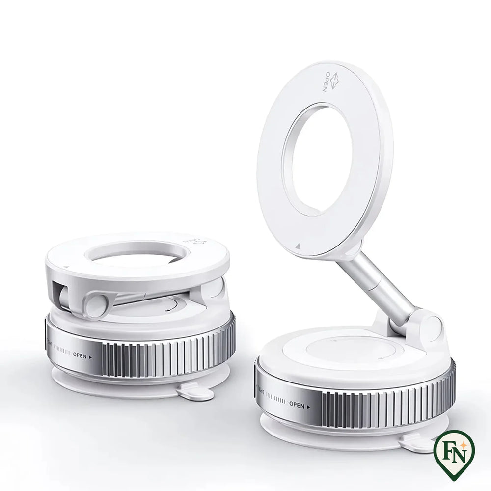 Universele magnetische telefoonhouder met sterke zuignap 1,5 kg adsorptie 18 -65 KPa 360 ° Rotatie autodashboardhouder