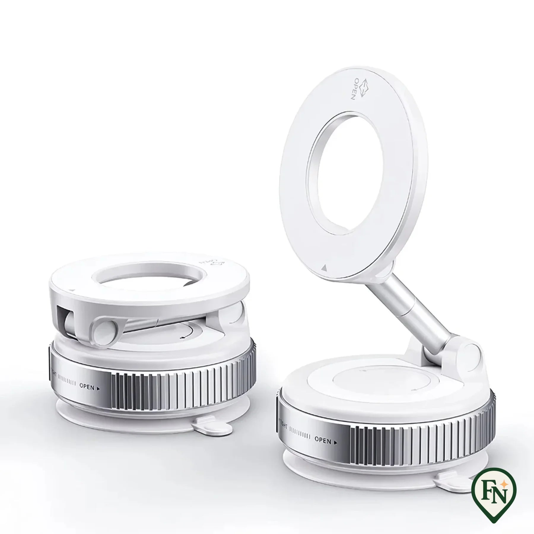 Universele magnetische telefoonhouder met sterke zuignap 1,5 kg adsorptie 18 -65 KPa 360 ° Rotatie autodashboardhouder